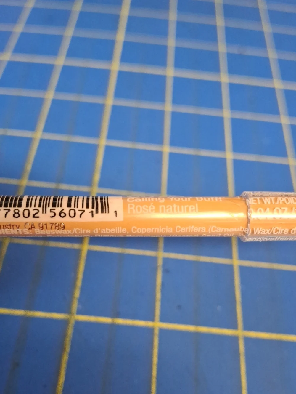 Wet & Wild 607A Callin' Your Buff Rose Natural Eyeliner Pencil New Sealed 1.4g